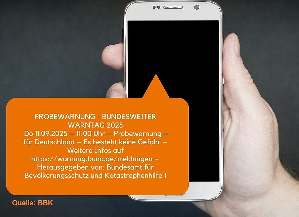 Symbolbild zum Warntag