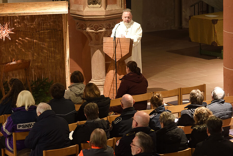 Guido Wenzel in der Stiftskirche