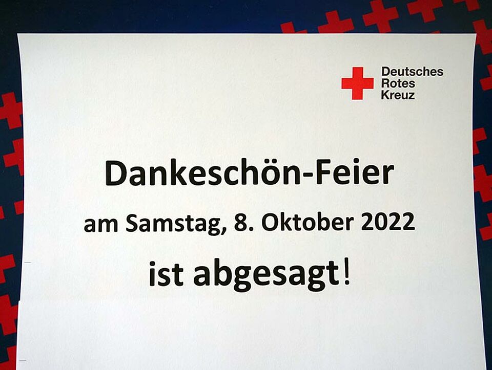Dankeschön-Feier erst nächstes Jahr