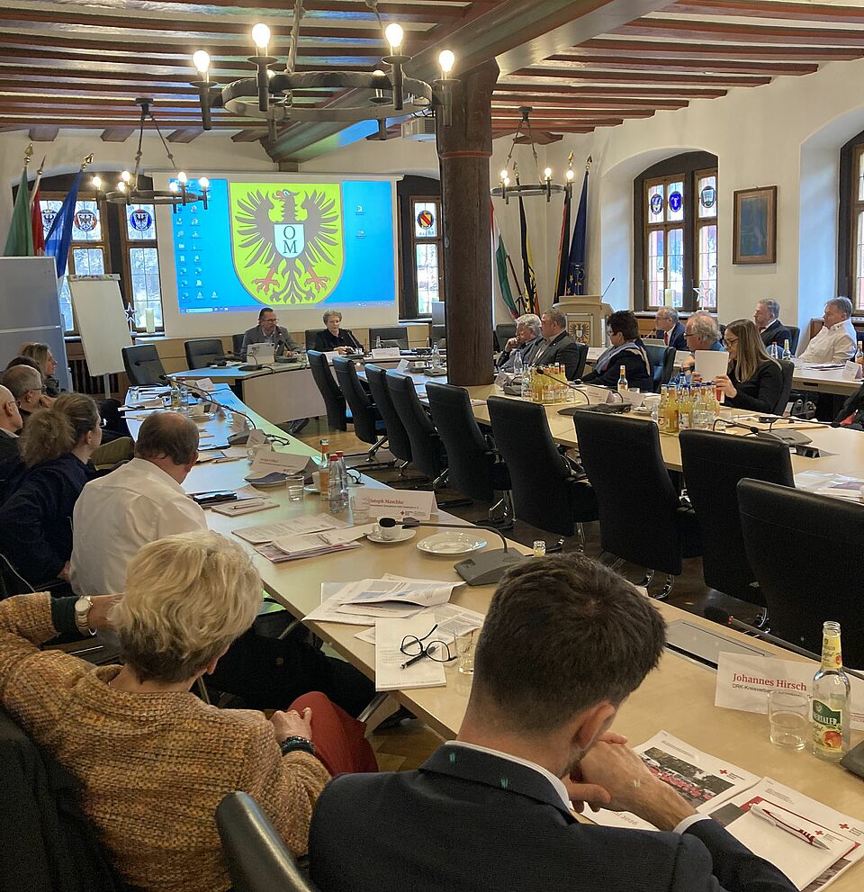 Blick in den Bürgersaal Mosbach